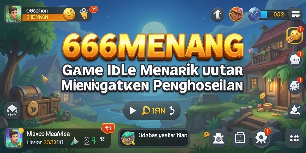 Tampilan gameplay menarik dari 666MENANG dengan elemen Idle yang menyenangkan.