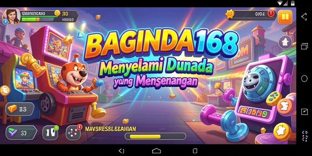 Screenshot BAGINDA168 dengan tampilan gameplay arcade yang seru.