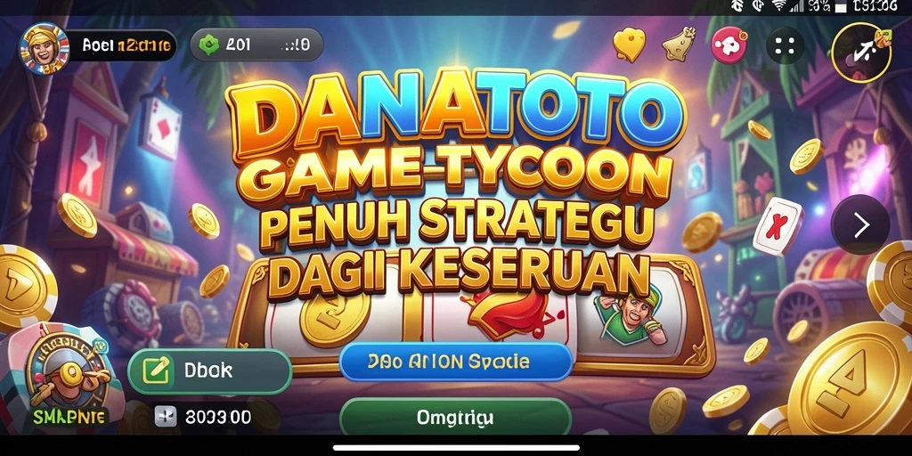 Tampilan gameplay <strong>DANATOTO</strong> yang penuh strategi dan keseruan.