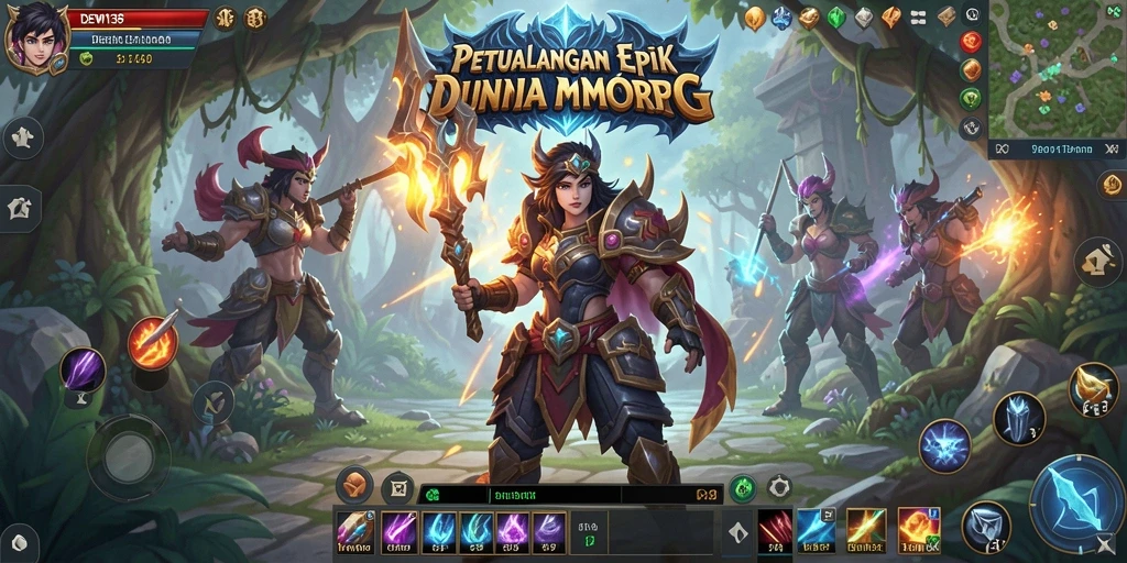 Screenshot menampilkan aksi seru dalam permainan DEWI138.