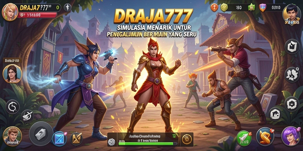 Tampilan screenshot DRAJA777 menampilkan gameplay simulasi yang menarik.