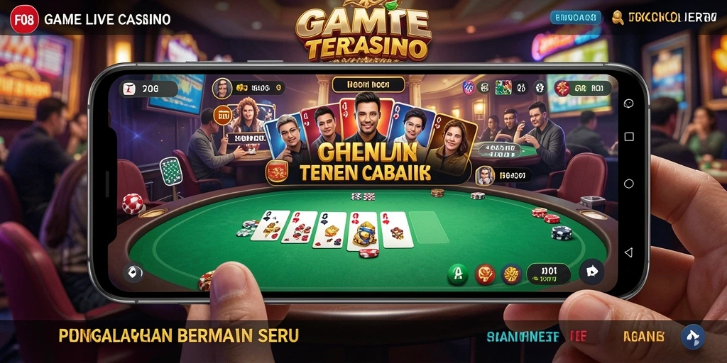 Tampilan gameplay langsung F08 yang menarik dan interaktif.