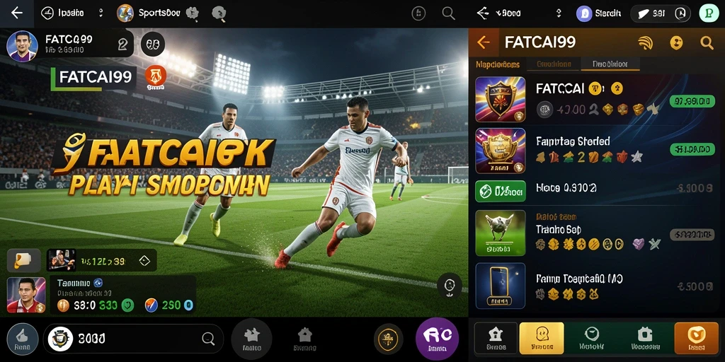 Tampilan gameplay taruhan olahraga yang seru di FATCAI99.