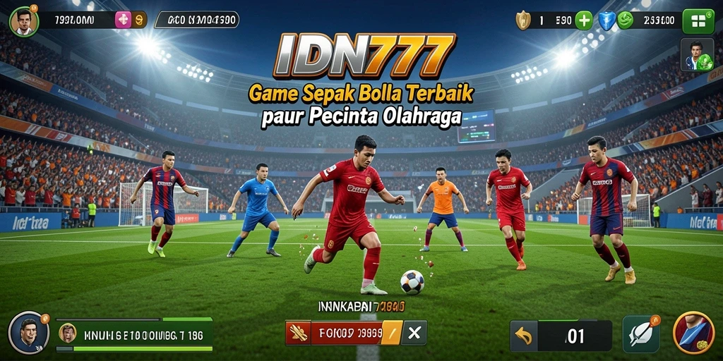 Screenshot gameplay IDN777 yang menunjukkan aksi seru di lapangan.
