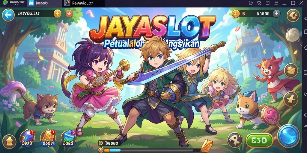 Tampilan gameplay yang menarik dalam dunia Anime di JAYASLOT.
