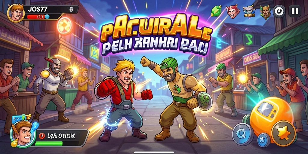 Tangkapan layar gameplay <strong>JOS77</strong> yang menampilkan aksi seru di level sulit.