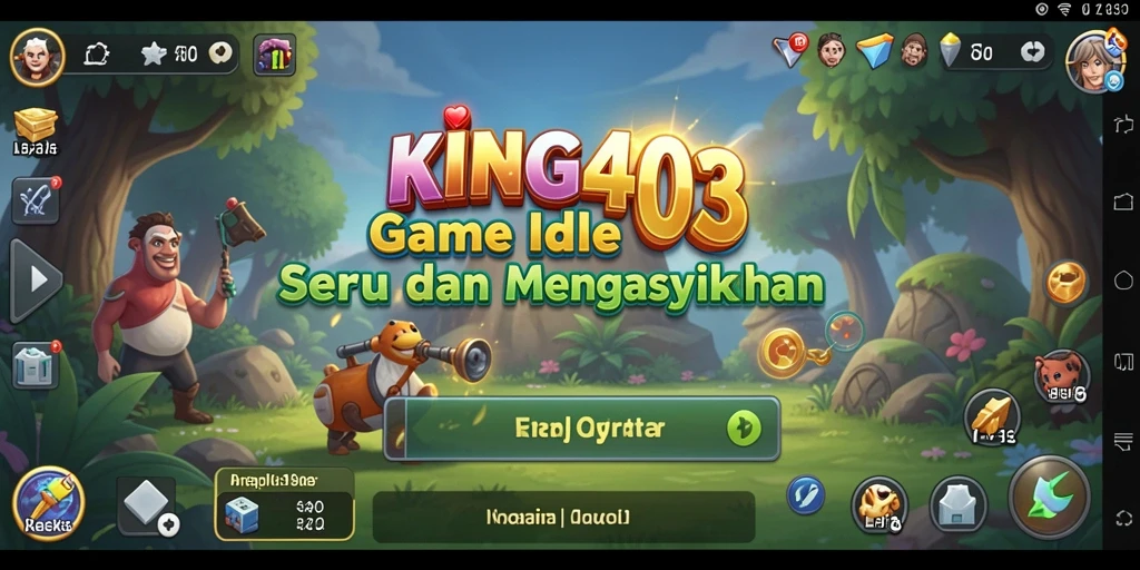 Tampilan gameplay KING403 yang seru dan menawan.