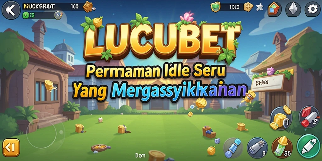 Screenshot gameplay LUCUBET yang menunjukkan keseruan permainan Idle.