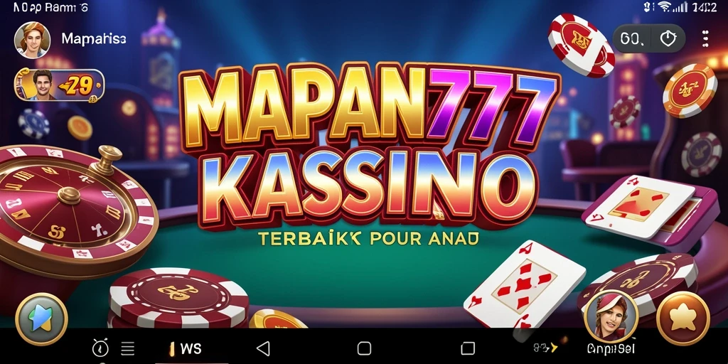Gameplay Kasino yang mendebarkan dan seru di MAPAN777.