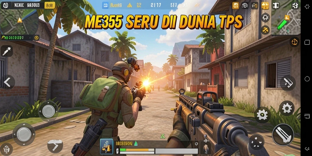 Gameplay seru TPS dengan aksi mendebarkan dan strategi taktis.