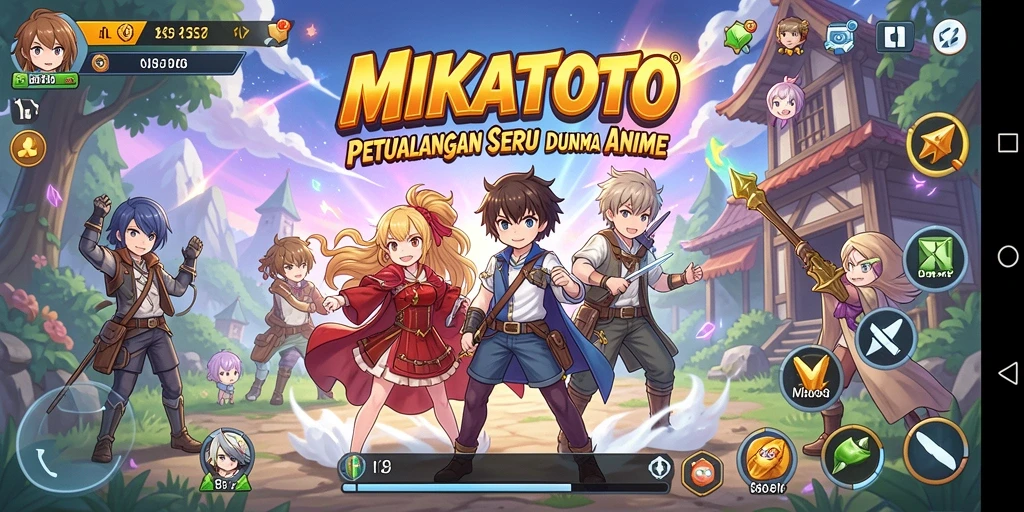 Tampilan menarik dari gameplay MIKATOTO yang penuh aksi.