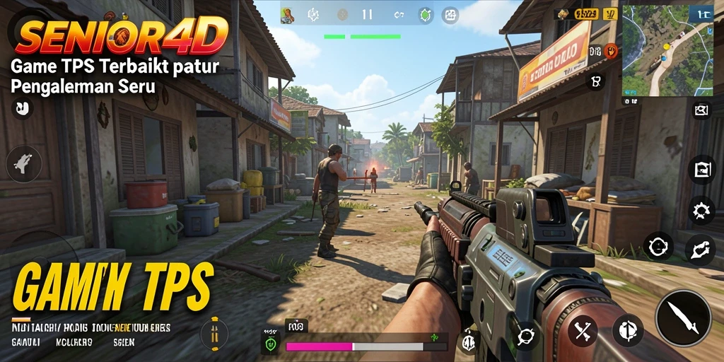 Tampilan menarik gameplay <strong>SENIOR4D</strong> yang penuh aksi dan strategi.