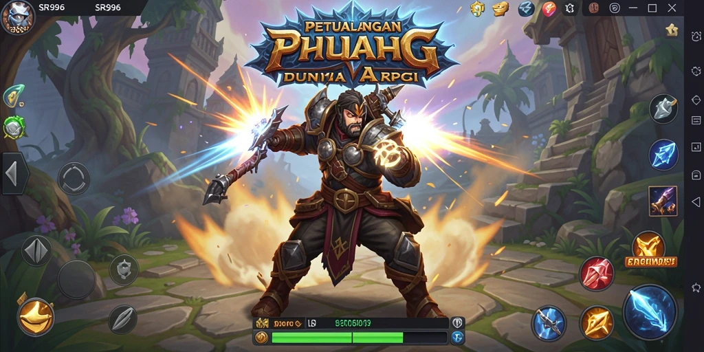 Gameplay seru dalam dunia petualangan ARPG yang menegangkan.